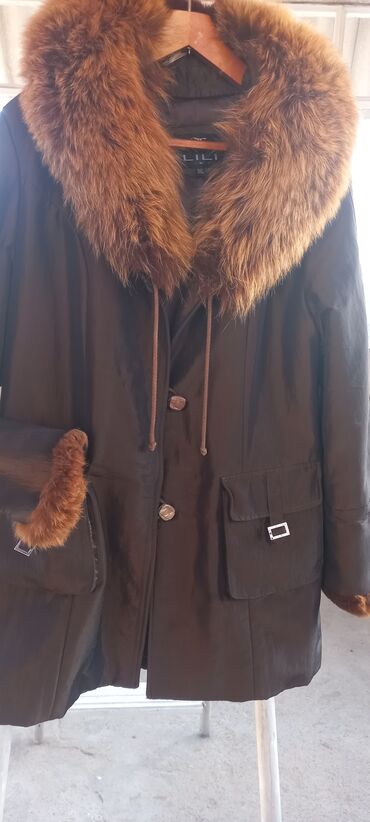 женская куртка зимняя: Пуховик, L (EU 40)