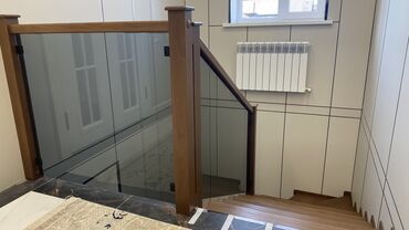 Деревянные лестницы: Деревянная лестница Для дома, Бесплатный замер, Вид дерева: Лиственница, Стиль: Лофт — 16