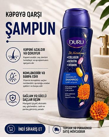 Şampunlar: Şampun Keratin Kəpəyə qarşı — 3