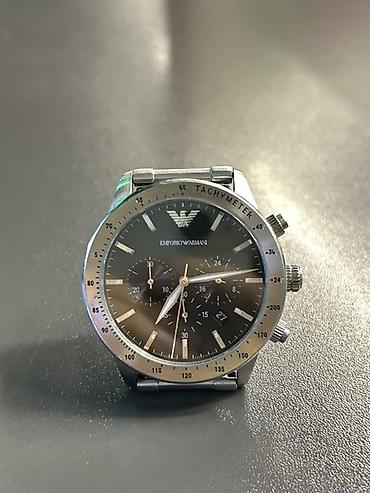 Şəxsi əşyalar: Emporio Armani kişi qol saatı - Brend: Emporio Armani - Korpus və — 1