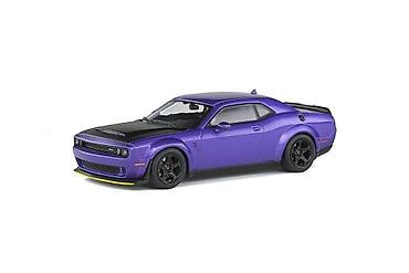 bmx rog: 💜 Dodge Challenger Demon – Plum Crazy – 2018 – 1:43 Solido Solido — 1