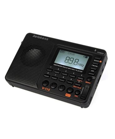 Аудиоплееры: Радио “Retekess” V115 Модель: F9205C Тип: карманный Особенности