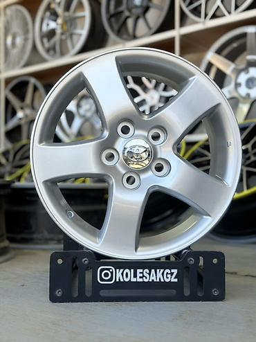 Унаа: Куйма Дисктер R 16 Toyota, Комплект, тешиктери - 5, Жаңы — 2