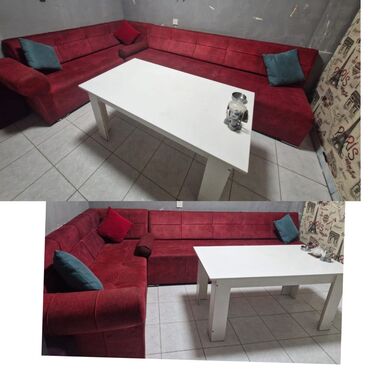 metbex stol ve stullari: Künc divan 270azn satilir.cox az işlənib.təzə kimidir.stolu