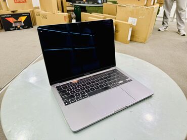 mac book m1: Ультрабук, Apple, 16 ГБ ОЭТ, Apple M1, 13.3 ", Колдонулган, Татаал эмес тапшырмалар үчүн, эс тутум SSD