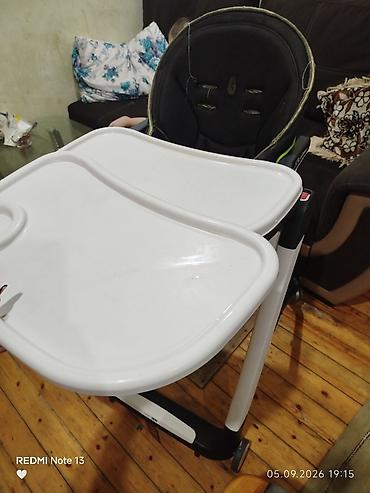 Yemək masaları, oturacaqları: Peg Perego Siesta uşaq yemək stulu - Brend/model: Peg Perego Siesta — 4
