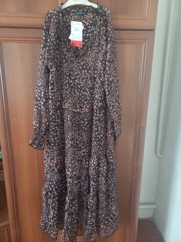 Юбки: Юбка, Модель юбки: Прямая, Миди, Трикотаж, Высокая талия — 3