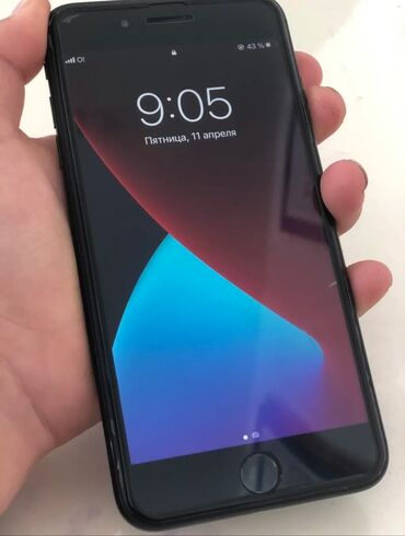 поко х3 nfc: IPhone 7 Plus, 32 ГБ, Черный, Чехол