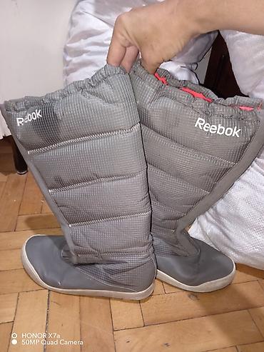 espadrile gant: Reebok ženske zimske čizme - Model: visoke, termo‑postavljene čizme - — 2