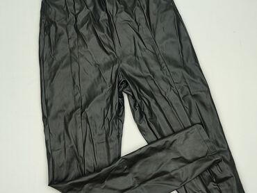 legginsy latex: Sinsay, Leggings Eco-leather for women, L (EU 40)