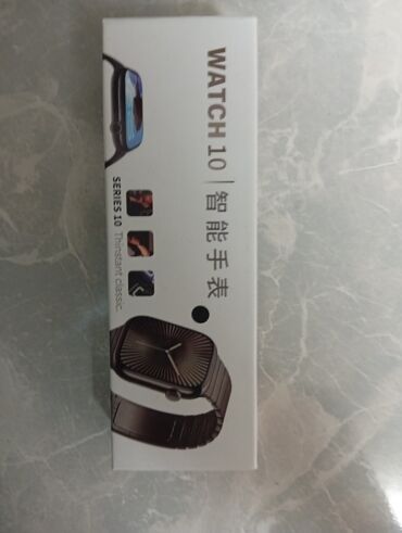 монитор для авто: Смарт-часы WATCH 10 (Series 10) - Прямоугольный сенсорный дисплей с