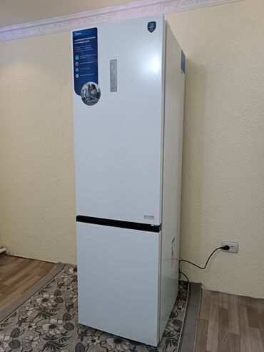 холодильник рабочий: Муздаткыч Midea, Жаңы, Эки камералуу, No frost, 60 * 2 * 60