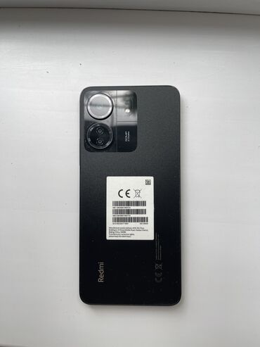 телефон бу 3000: Redmi, Redmi 13C, Б/у, 256 ГБ, цвет - Черный