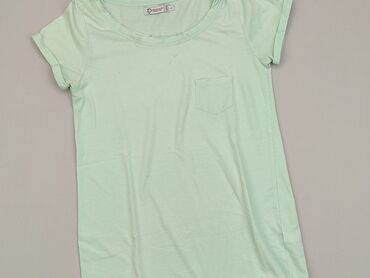 zielone t shirty damskie: T-shirt, S, stan - Zadowalający