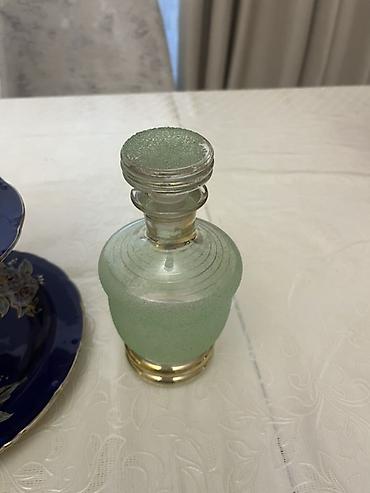 odun samovar satilir: Şüşə dekor və süfrə aksesuarları dəsti - 3 mərtəbəli desert/mürəbbə — 2