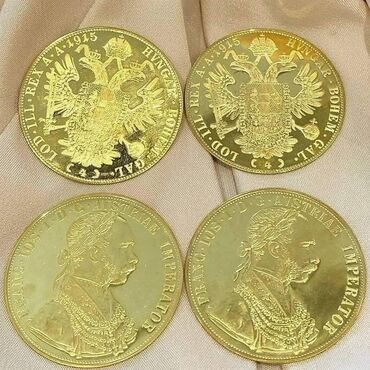 Ostali nakit: Dukat Franc Jozef 24K pozlata Mali dukat Cena 1200 din Veliki dukat — 11