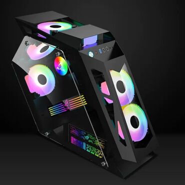 системы охлаждения nzxt: ПК корпусу, түсү - Кара
