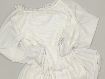 białe t shirty basic: Bluzka damska, rozmiar S