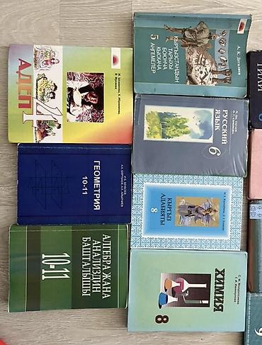 Книги и журналы: Школьные учебники (Киргизия/Кыргызстан), комплект по разным предметам — 2