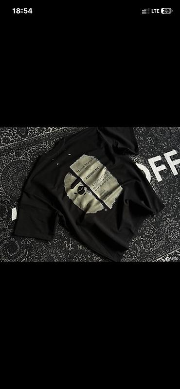 кел кел: Футболка Maison Margiela
X Bape черная — 2