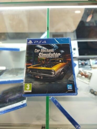 Игры для PlayStation: Игра для PS4: Car Mechanic Simulator (диск в боксе) - Платформа