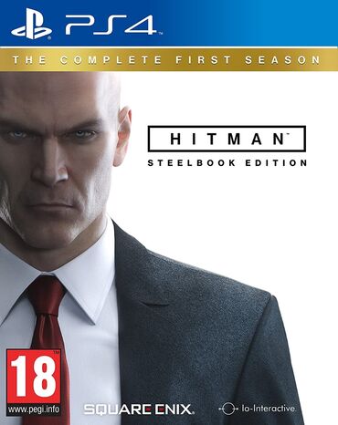 PS4 (Sony Playstation 4): Ps4 hitman steelbook edition