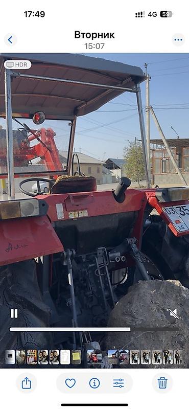 Унаа: Трактор Massey Ferguson 385 с фронтальным погрузчиком - Колесный — 3