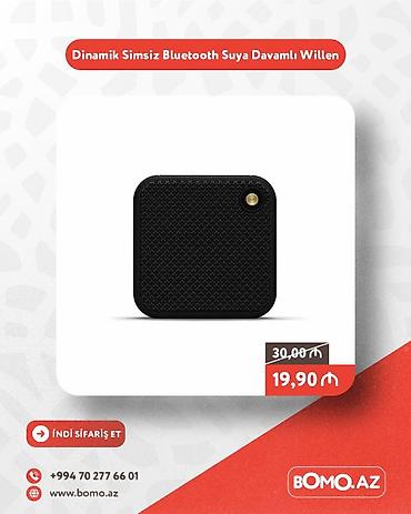 Audio: Yüksək keyfiyyətli. 🔥 Dinamik Simsiz Portativ Bluetooth Suya Davamlı — 1