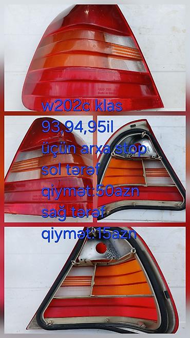 Digər kuzov detalları: Mercedes-Benz W202 C-Class üçün ehtiyat hissələri - Arxa bufer (W202 — 14