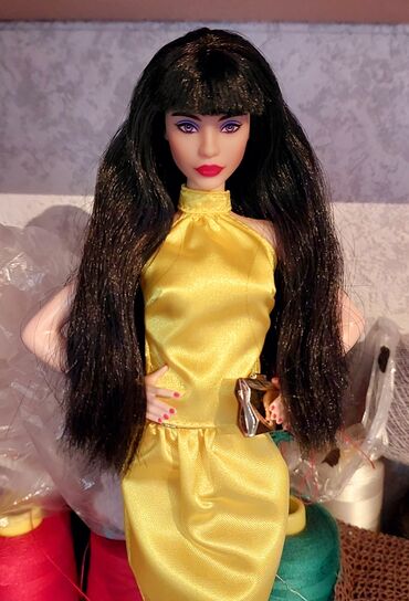 барби кукла: Продаю барби оригинал коллекционную Лина лукс #19 на теле модл мьюз