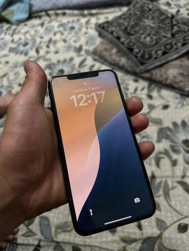 iphone xs наушники: IPhone X, Черный
