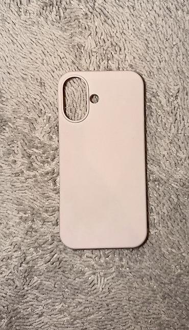 Silikonska maska za telefon – svetloružičasta/boja pudera -