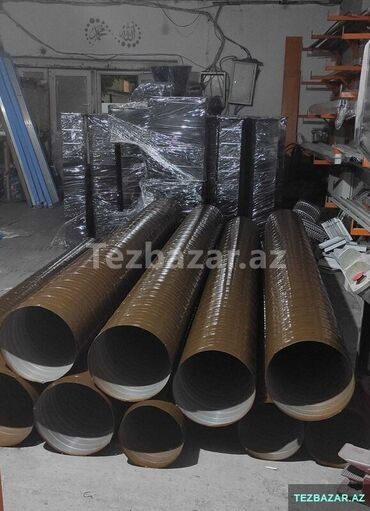 bamper temiri: Havalandırma sistemləri üçün istifadə olunan, metal materialdan