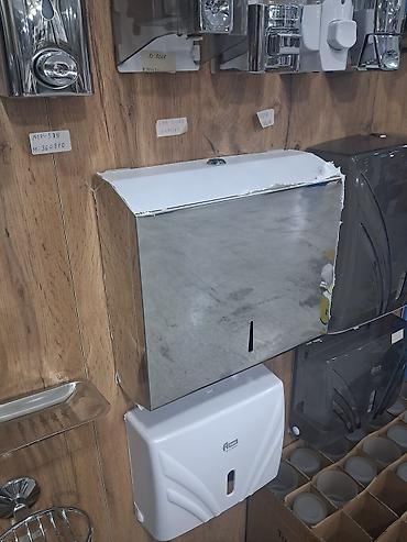 restoran aksesuarları: Salvetqa qabi - Material: cilalanmış paslanmaz polad korpus (ayna — 1