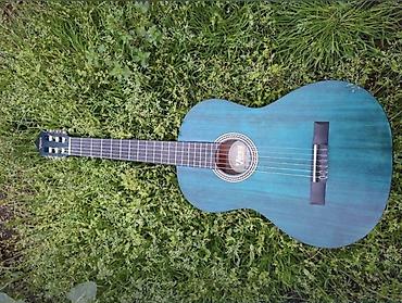 rock gitara: Valencia klassik gitara – model VC204TBU (Trans Blue). İndoneziyada — 4