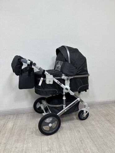 Коляски: Коляска, цвет - Черный, Новый — 16