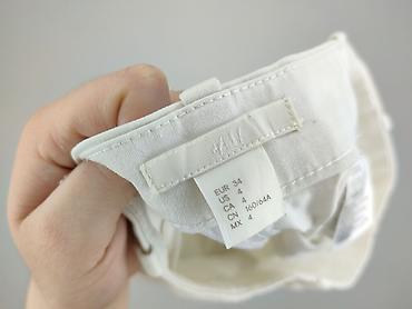 hm cekiny: H&M, Spodnie materiałowe damskie, rozmiar XS — 4