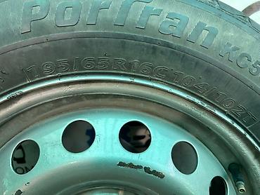 g comp: Колесо в сборе PORFRAN 195/65R16, Диск штампованный оригинальный — 6
