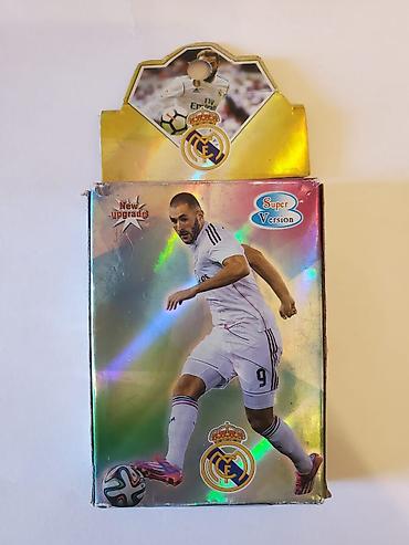 real madrid: Real Madrid futbol kartları dəsti - Mövzu: Real Madrid FK oyunçu — 4