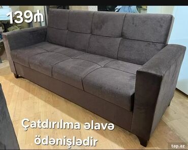 Ev üçün mebel: Divan, Yeni, Açılan, Bazalı, Parça, Ödənişli çatdırılma