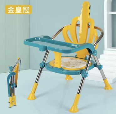 Другая детская мебель: Стульчик для кормления, новинка 2024 года 🔥Раскладной очень легкий 🥰