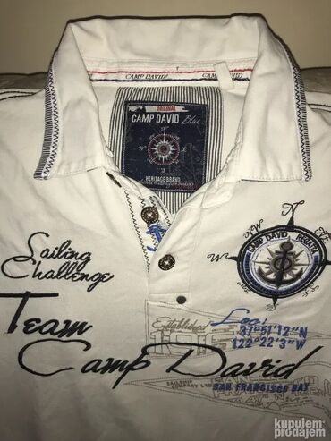 Duksevi: Original CAMP DAVID kosulja M NOVA 100% Line Ramena 46cm, duzina na lalafo.rs — 9 Duksevi: Original CAMP DAVID kosulja M NOVA 100% Line Ramena 46cm, duzina — 9