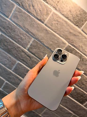 IPhone 16 Pro, 128 GB, Natural Titanium lalafo.az -da IPhone 16 Pro, 128 GB, Natural Titanium