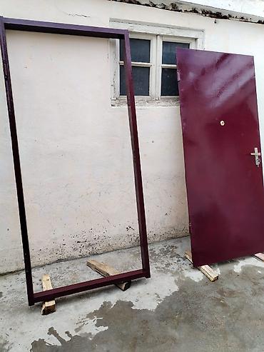 seyf demir qapi: 2eded Dəmir giriş qapısı və qutu (karkas) komplekti - Material: tam — 1
