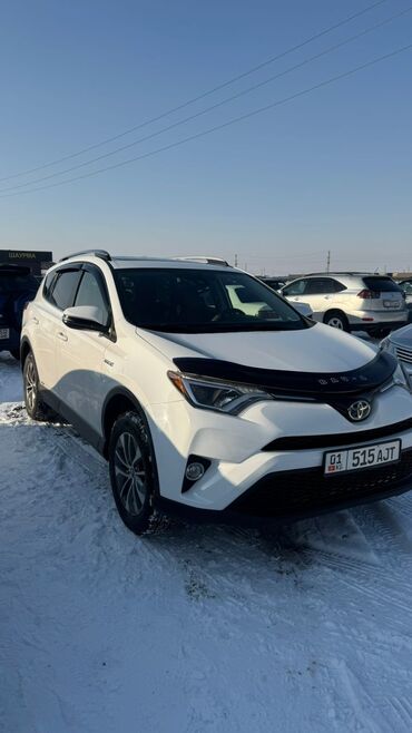 Toyota: Toyota RAV4: 2017 г., 2.5 л, Автомат, Гибрид, Кроссовер