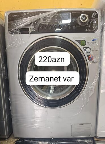 ipad 5: Paltaryuyan maşın Samsung, 5 kq, Avtomat, Qurutmasız
