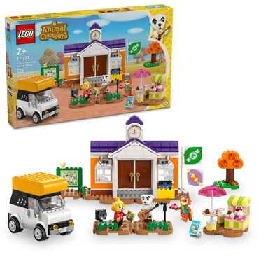 Игрушки: Lego Animal Crossing 77052 Концерт КК в Plaza🤩 рекомендованный возраст