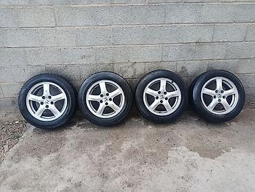 step wgn: Комплект из 4 колес Honda: оригинальные литые диски с шинами. - — 1
