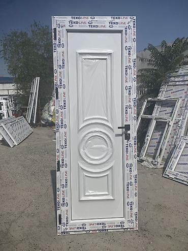 Plastik qapılar: Hamam üçün Yeni Plastik qapı 90x220 sm Çərçivə ilə, Zəmanətli, Ödənişli quraşdırma, Ödənişli çatdırılma, Ünvandan götürmə — 4