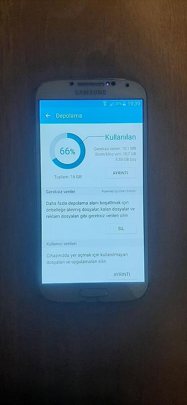 soyuducular 2ci el: Samsung I9500 Galaxy S4, 16 GB, rəng - Ağ, Düyməli, Sensor, İki sim kartlı — 3